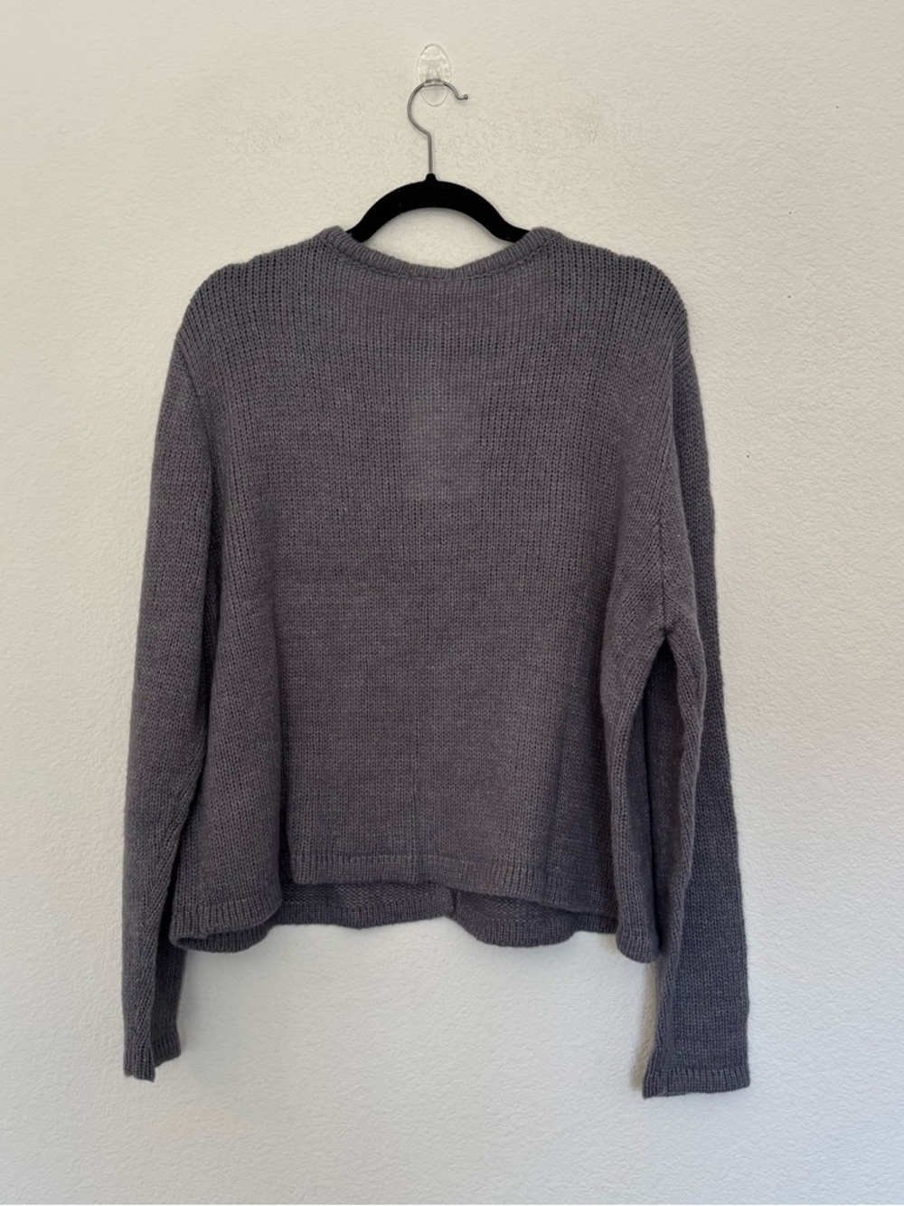NIA Ariana Cardigan Gray NWT - Picture 7 of 9